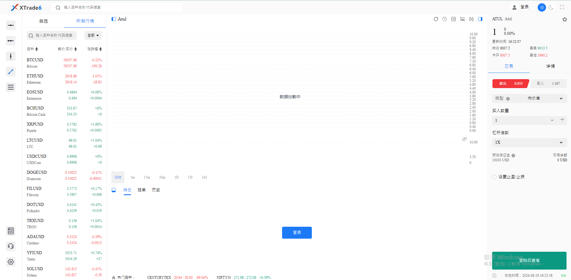 XTrad6外汇跟单资金盘演示站